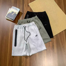 Nike Tech Fleece Classic Zip-Pocket Athletic Shorts-6021  