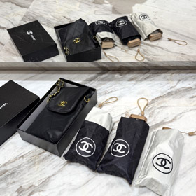 Chanel Fully Automatic Tri-fold Sun Umbrella-6498  